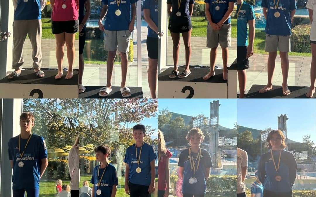 Meeting des Rives du Lac – Une belle rentrée pour Renens Natation