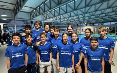 Qualification des Clubs Espoirs – Une belle journée pour le Renens-Natation !