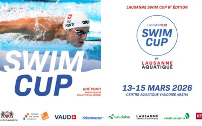 Swim Cup Lausanne 2026 : un week-end de haut niveau à la Vaudoise Arena